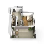 - Bright&modern - Private Terrace - Aircon - Near Train&beach Apartamento *